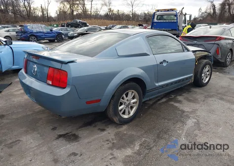 2007 Ford Mustang V6 Deluxe/V6 Premium from USA, damaged, VIN 1ZVFT80N775229006